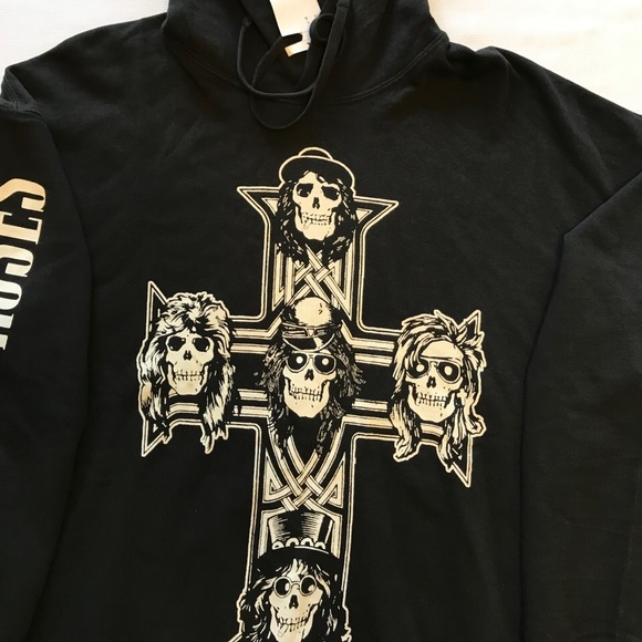 Guns n Roses Hoodies NWT S,M, L, XL, XXL NEW - Picture 4 of 8